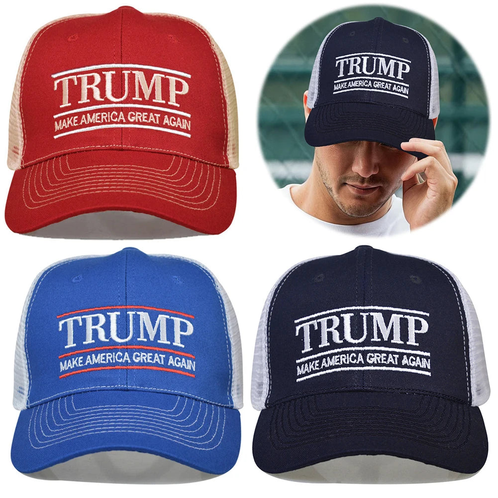 2024 Donald Trump MAGA American Trucker Hat